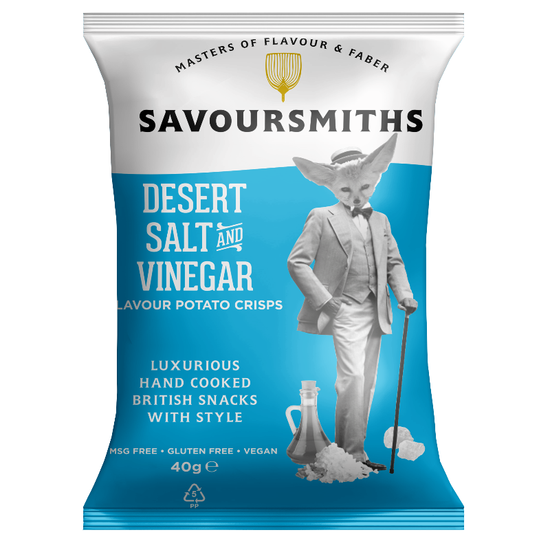 Desert Salt and Vinegar 40g  Main Image