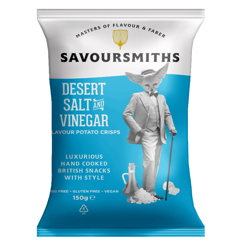 Desert Salt and Vinegar 150g  Main Image