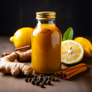 Lemon Ginger Immunity Shot