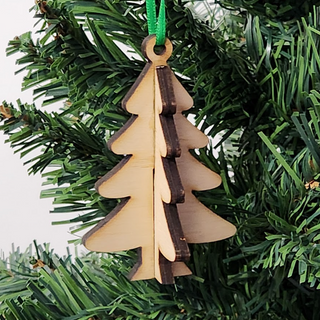 3D Intersecting Tree Ornament