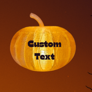 Custom Text Pumpkin