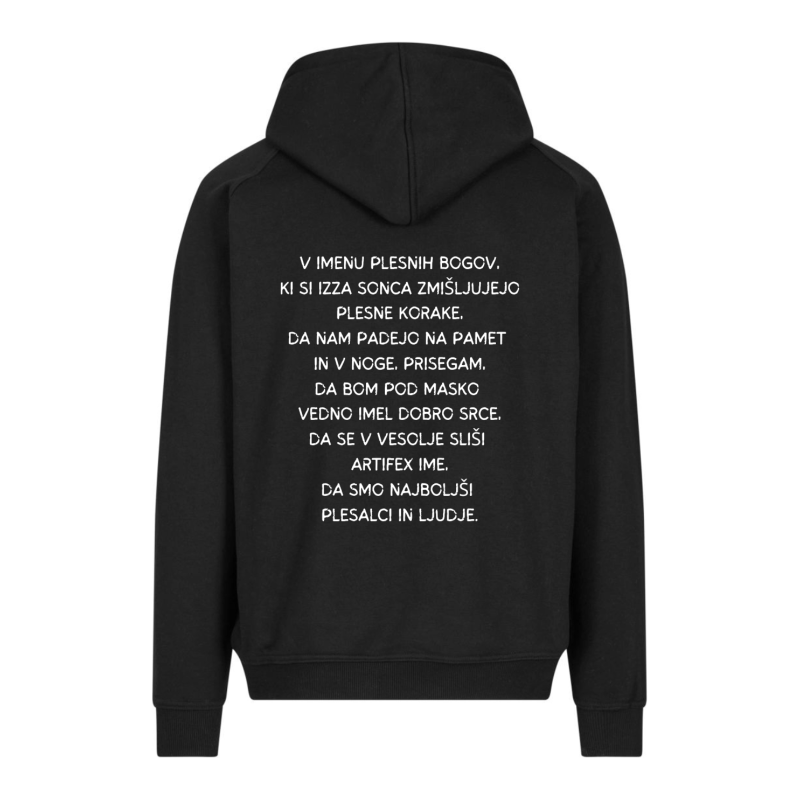 Črn Hoodie