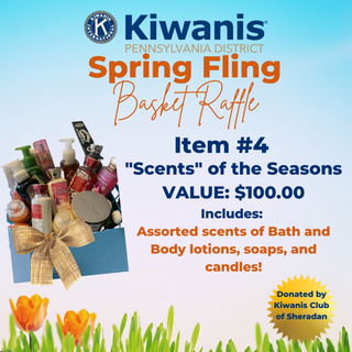 Basket 4 - "Scents" of the Season Basket