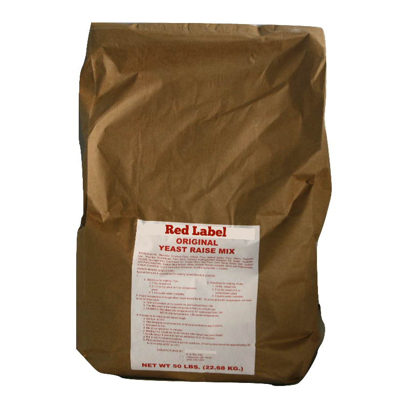 50# Red Label Yeast Raised Donut Mix Main Image