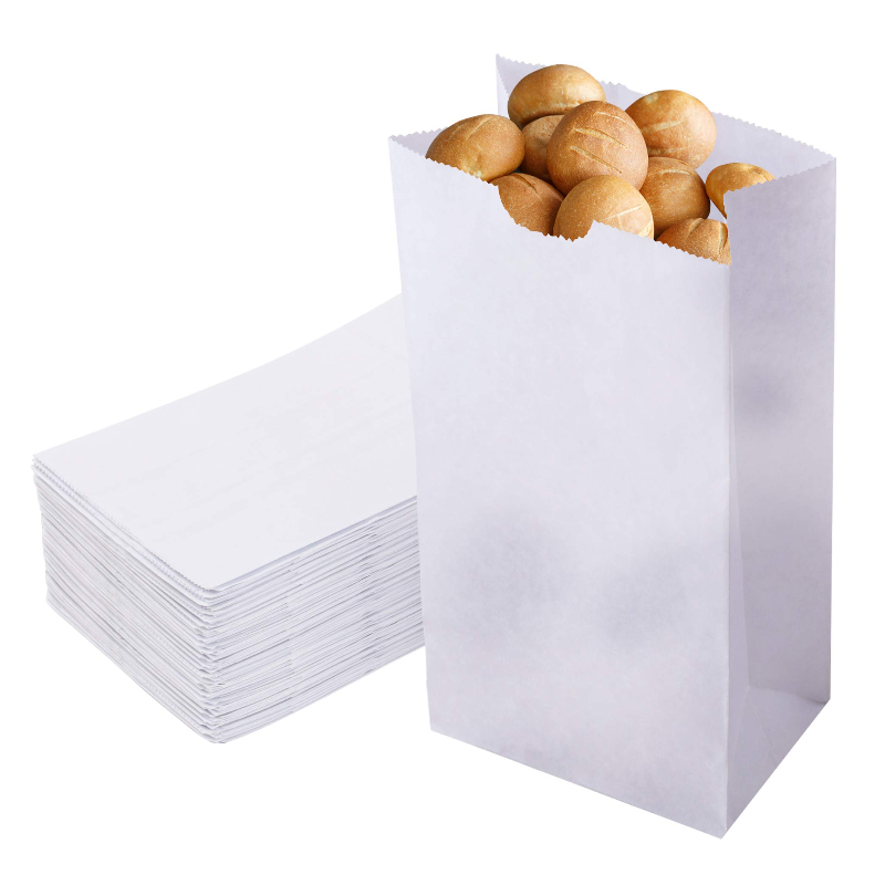 4# White Bakery Bags- 500 ct Main Image