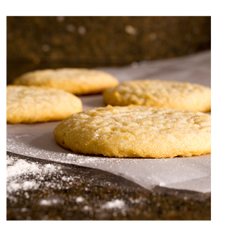 BakeQwik Sugar Cookie Pucks 2.25 oz 175 per case