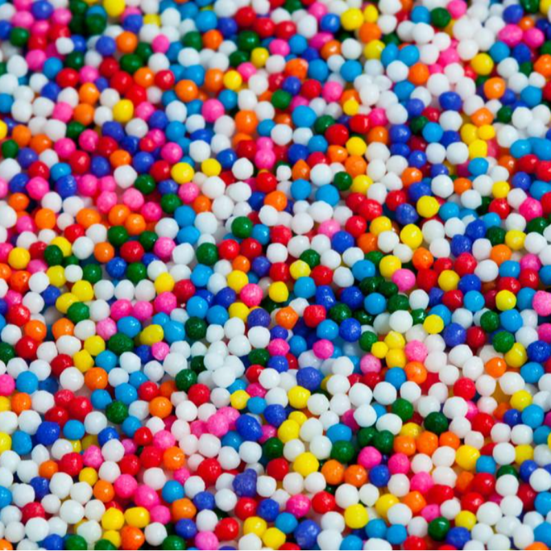 Rainbow Non-Pareils Sprinkles 5# Main Image