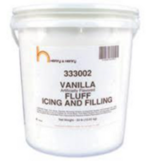 H&H Vanilla  Fluff Buttercreme Icing & filling