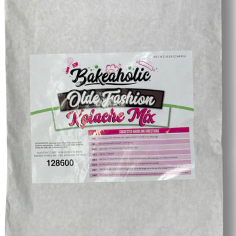 Bakeaholic Olde Fashion Kolache Mix 50 lbs