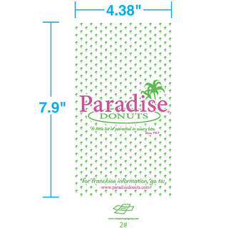 2# Paradise Bakery Bags- 500 ct
