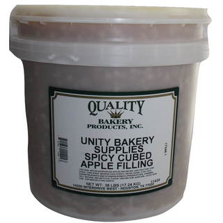  Unity Spicy Cubed Apple Quality Bakery