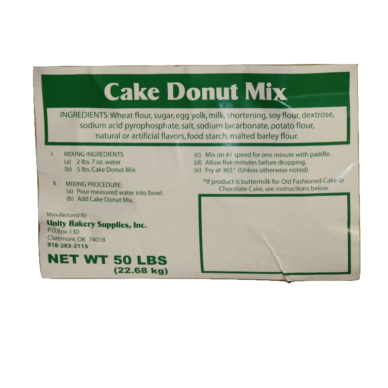 Vanilla Cake Donut Mix 50# Main Image