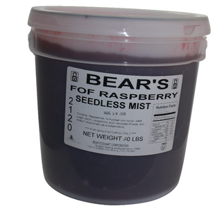  Red Raspberry Mist Seedless 18# Bear Stewart 