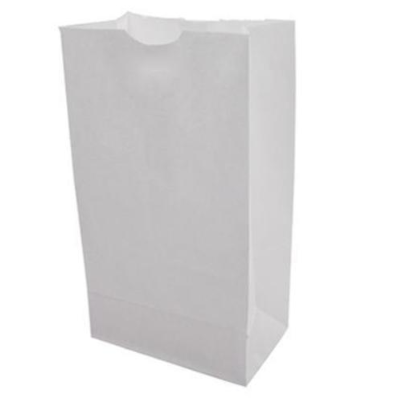 6# White Bakery Bags- 500 ct  Main Image