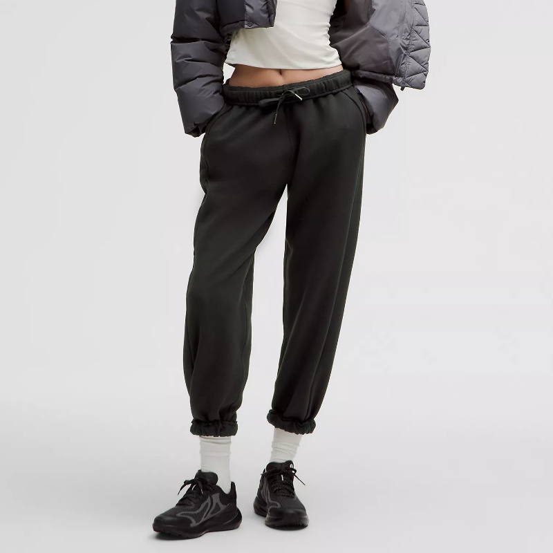 Scuba Mid-Rise Oversized Jogger *Regular - Black