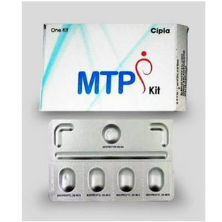Cipla MTP Kit :   Combipack of Mifepristone Tablets IP & Misoprostol Tablets IP 