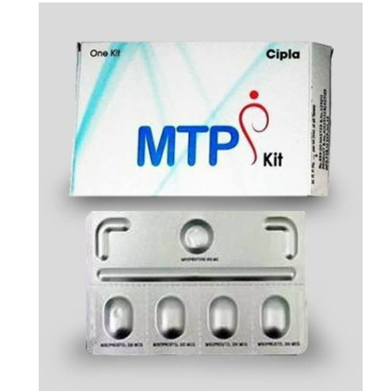 Cipla MTP Kit :   Combipack of Mifepristone Tablets IP & Misoprostol Tablets IP  Main Image