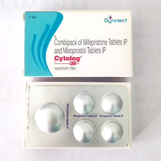 Cytolog kit : Combipack of Mifepristone Tablets IP & Misoprostol Tablets IP