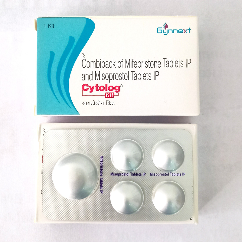 Cytolog kit : Combipack of Mifepristone Tablets IP & Misoprostol Tablets IP Main Image