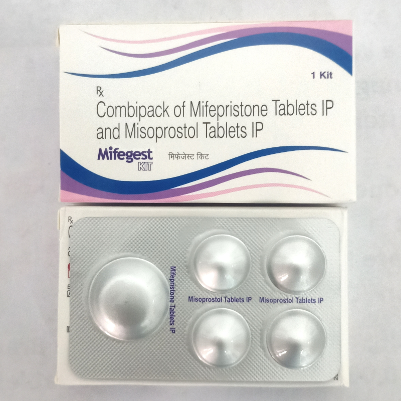 Mifegest: Combipack of Mifepristone Tablets IP & Misoprostol Tablets IP Main Image