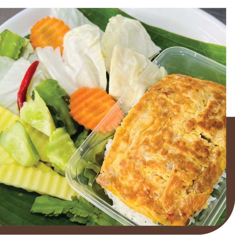 បាយពងទាចៀនត្រីប្រម៉ា / Rice with First ProMa & duck egg