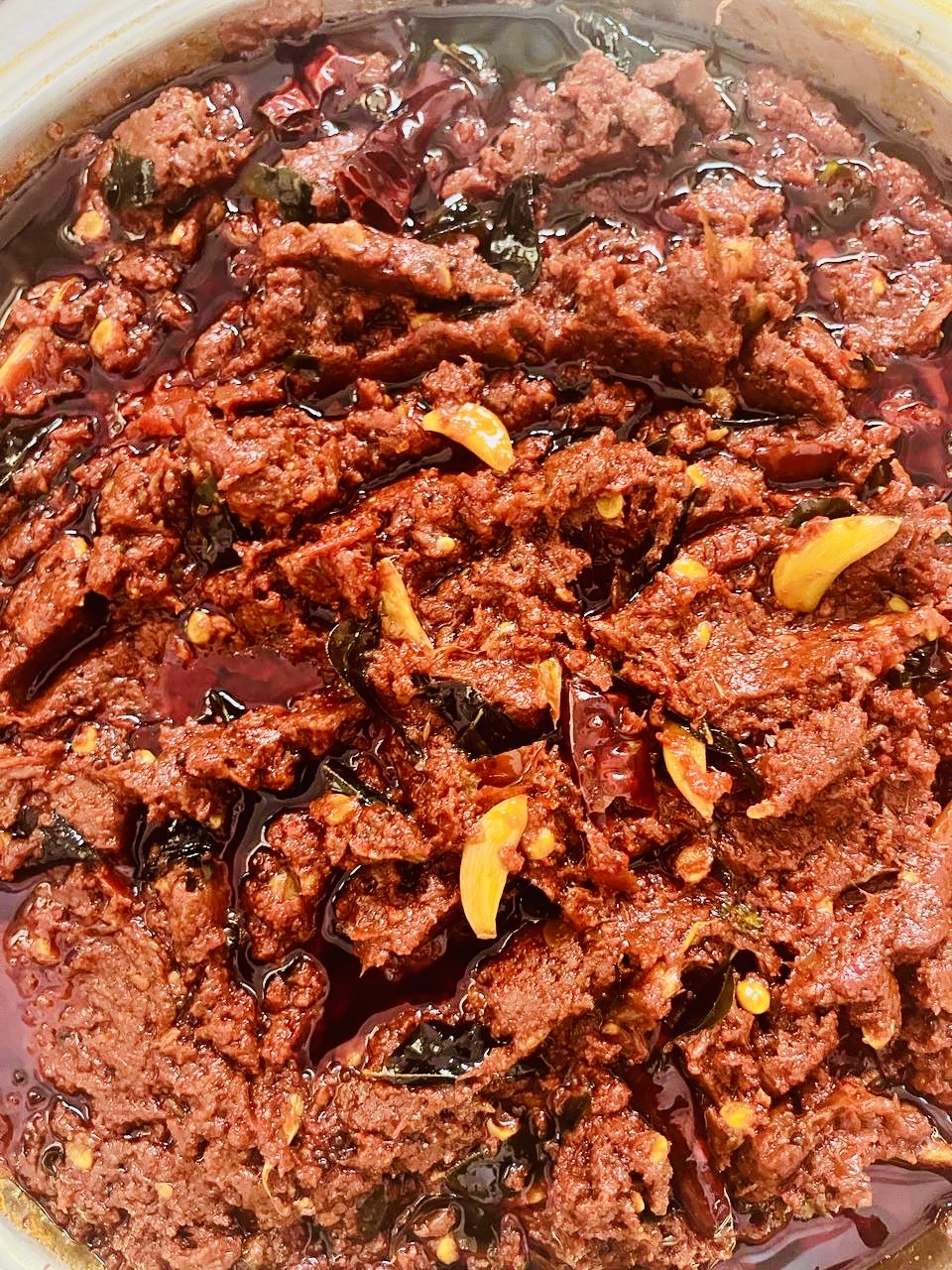 Tomato Pickle (Seasonal Desi Tomatoes)