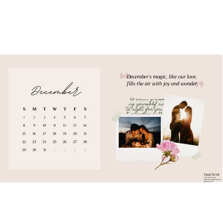 Custom Table Calendar - Family - Thumbnail 4