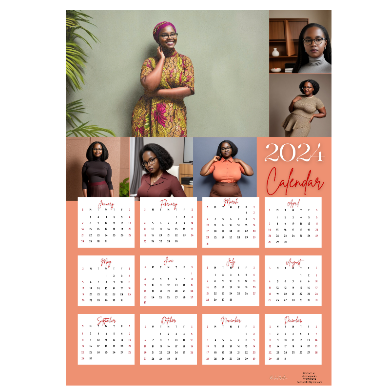 Custom Wall Calendar - multiple photos Main Image