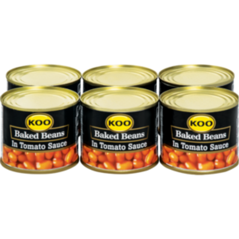 215g Koo Baked Beans In Tomato sauce 6x