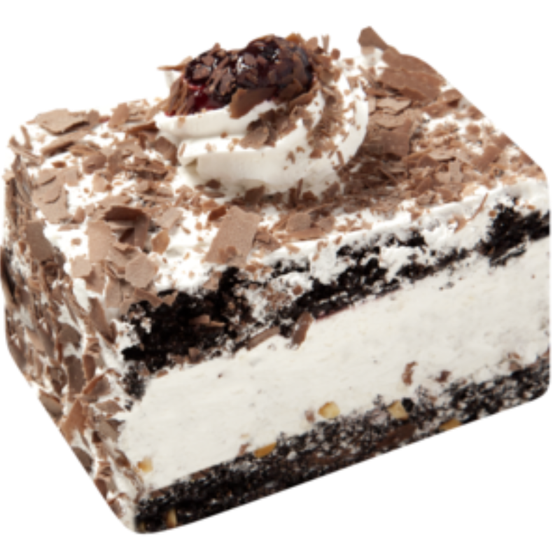 Black forest cake slice