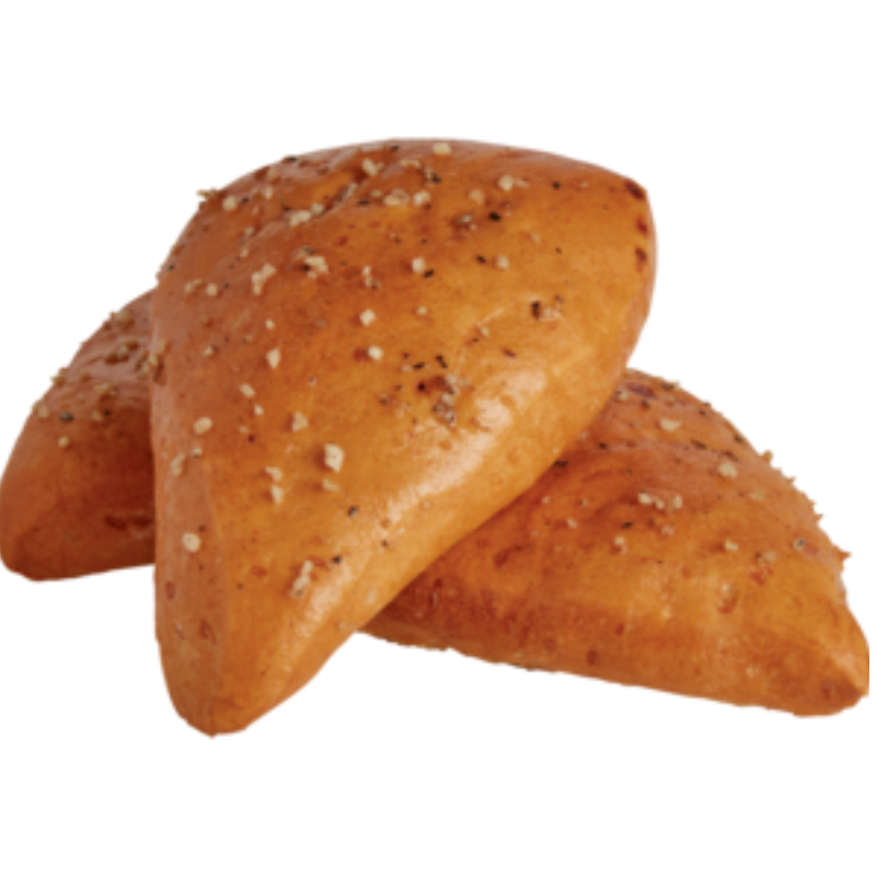 100 Garlic wedges roll