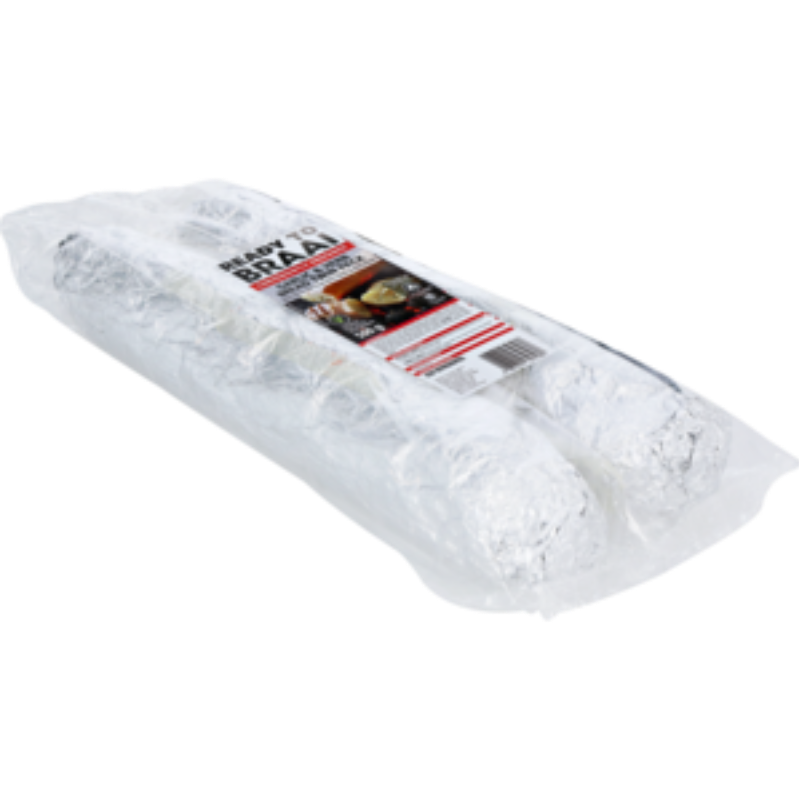 500g Ready to braai garlic & herb bread twin pack