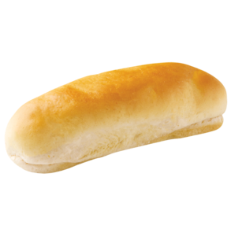 White Hotdog Roll