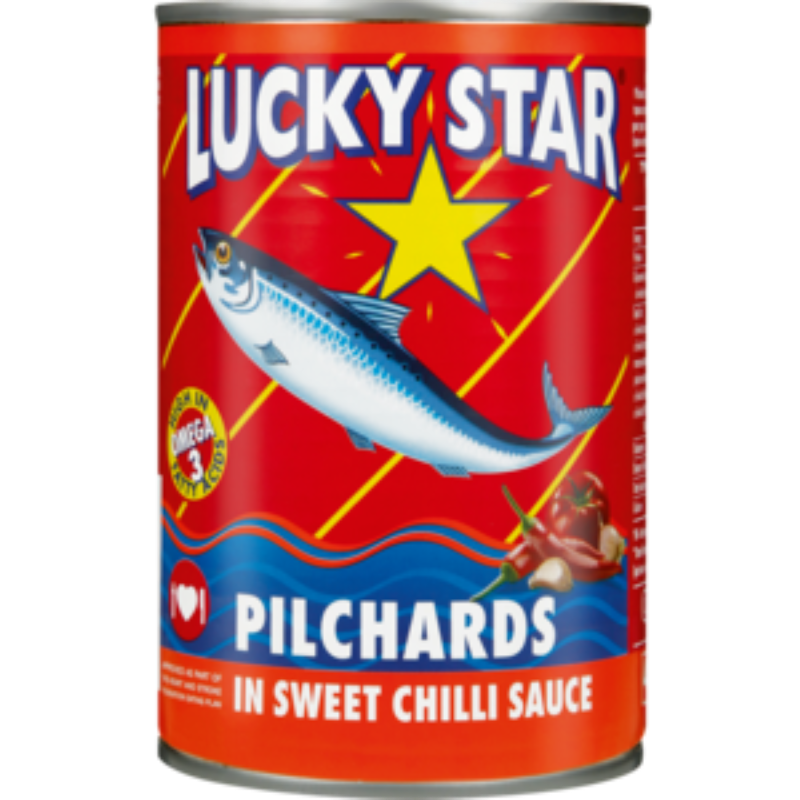 400g Lucky Star Pilchards In Sweet Chilli Sauce 