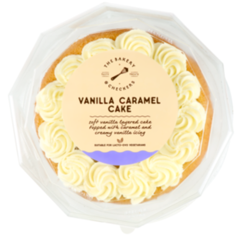 Vanilla caramel cake
