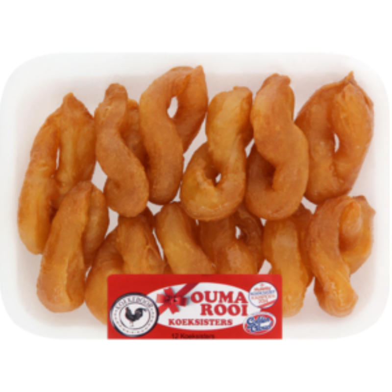 Ouma rooi koeksisters 12x