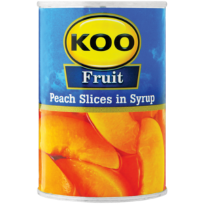 410g Koo Peach Slices In Syrup 