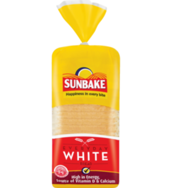 700g Sunbake white bread