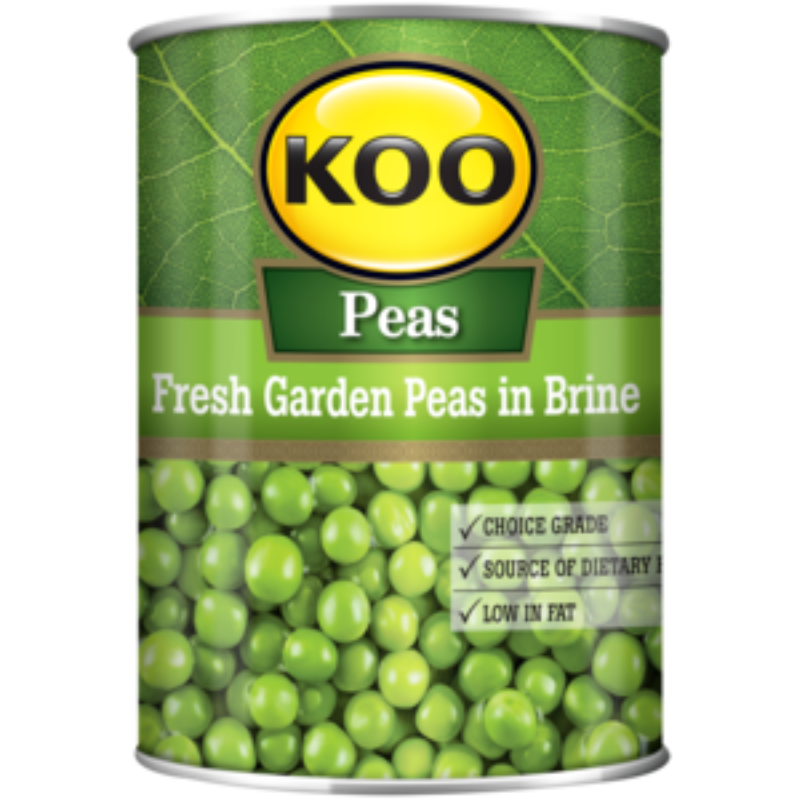 400g Koo Fresh Garden Peas In Brine