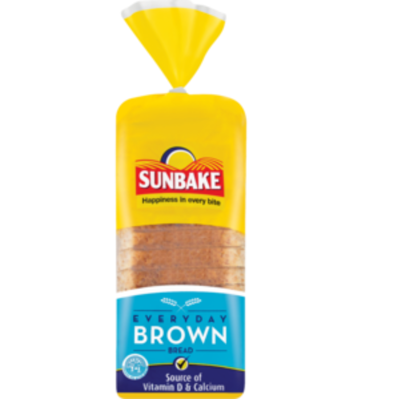 700g Sunbake brown bread