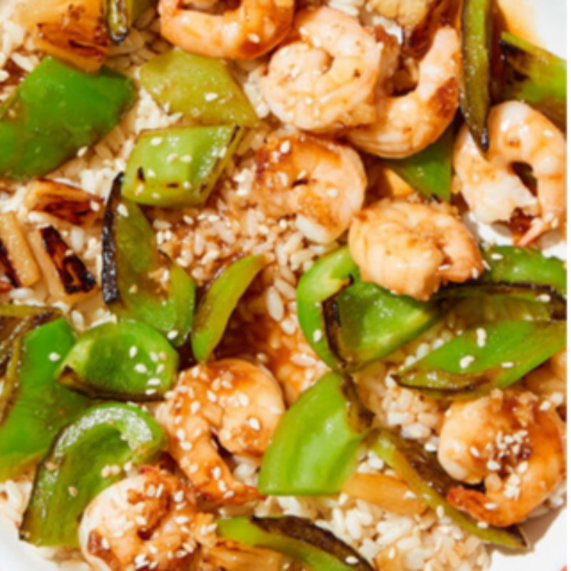 Shrimp Stir Fry w/Pineapple