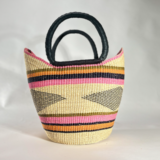 Sunset Stripe Basket