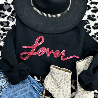 LOVER Red Sequin  