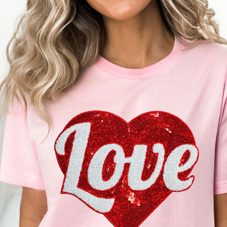 Red Heart Faux Sequins