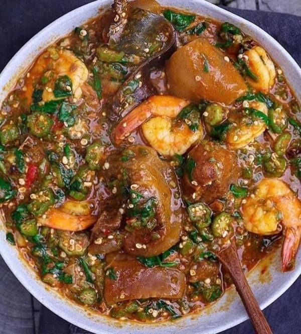 Okro Soup with goat meat Main Image