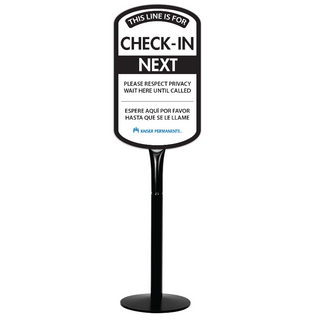 18x24 Check-In Next | Weighted Base