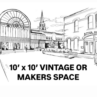 10'x 10' Vintage or Makers Space