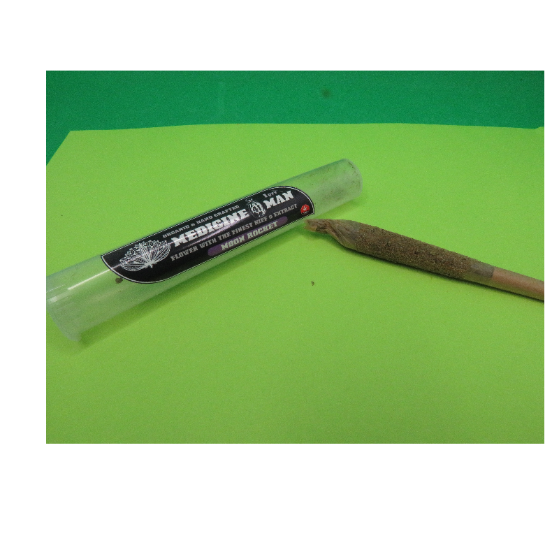 PRE ROLLS_MEDECINE MAN X MOONROCKETS HYBRID 