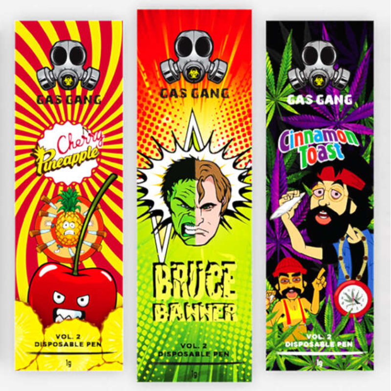 GAS GANG PEN DISTILLITE