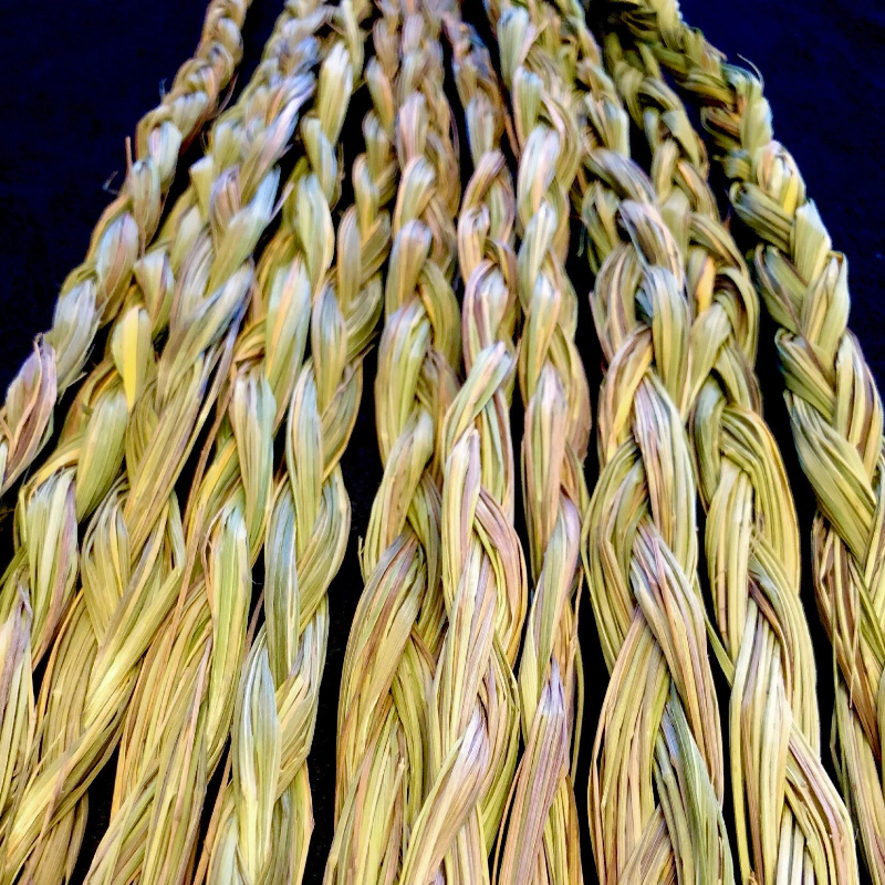 NON CANNABIS MEDICINE_SWEETGRASS BRAIDS